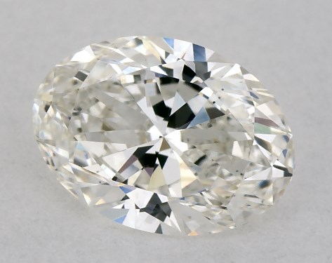 GIA 1.00 Carat H-VS2 Ideal Cut Oval Diamond