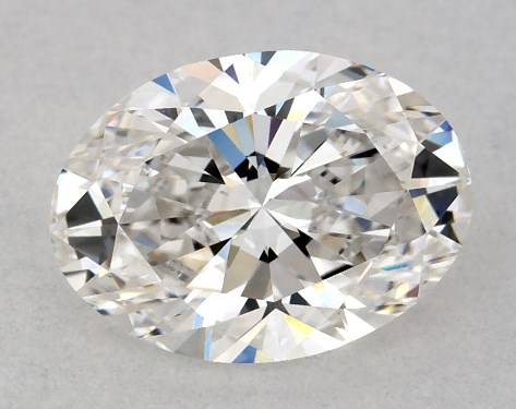 GIA 1.00 Carat F-VS2 Ideal Cut Oval Diamond