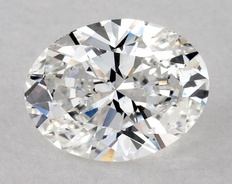 GIA 1.00 Carat F-VS2 Very Good Cut Oval Diamond