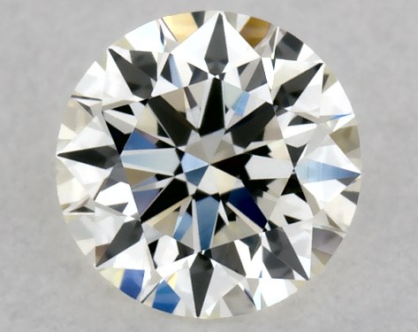 GIA 0.30 Carat K-IF Excellent Cut Round Diamond