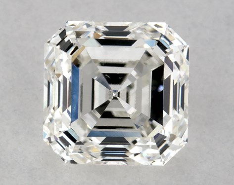 GIA 0.76 Carat H-VS2 Very Good Cut Asscher Diamond