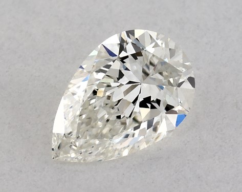 GIA 0.30 Carat H-VVS1 Very Good Cut Pear Diamond