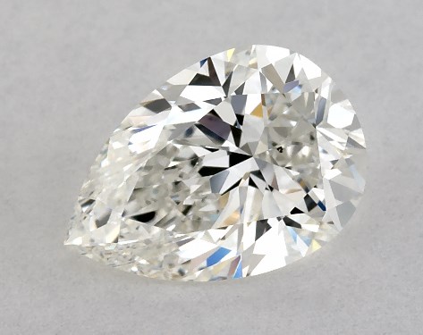 GIA 1.00 Carat H-VS2 Very Good Cut Pear Diamond