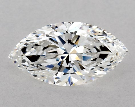 GIA 1.00 Carat F-VS2 Very Good Cut Marquise Diamond