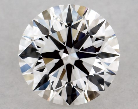 GIA 0.50 Carat H-VS1 Excellent Cut Round Diamond