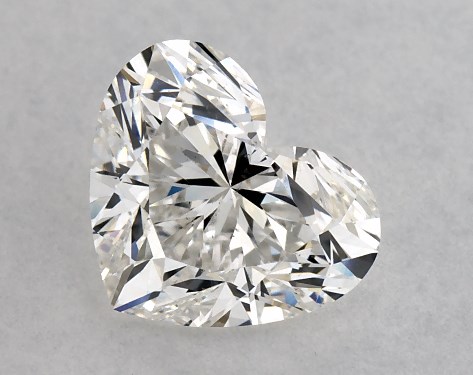 GIA 1.01 Carat H-VS2 Ideal Cut Heart Diamond