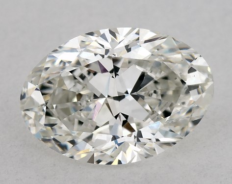 GIA 1.00 Carat H-VS2 Ideal Cut Oval Diamond