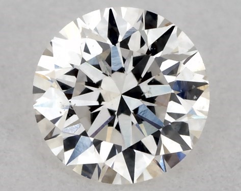 GIA 0.30 Carat H-SI2 Excellent Cut Round Diamond