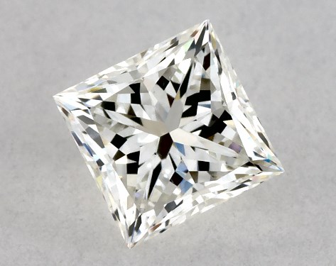 GIA 0.50 Carat H-VS2 Ideal Cut Princess Diamond