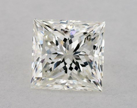 GIA 0.50 Carat K-VVS2 Ideal Cut Princess Diamond