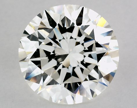 GIA 4.01 Carat H-VS2 Excellent Cut Round Diamond