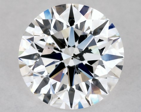 GIA 0.80 Carat E-SI1 Excellent Cut Round Diamond