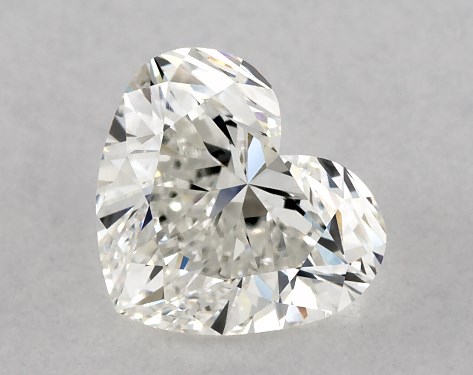GIA 1.00 Carat H-VS2 Ideal Cut Heart Diamond