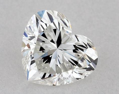 GIA 1.02 Carat H-VS1 Ideal Cut Heart Diamond