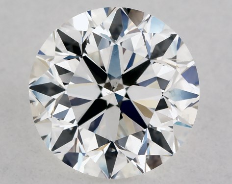 GIA 1.01 Carat H-SI1 Very Good Cut Round Diamond