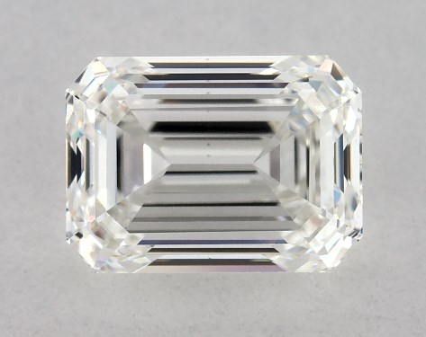 GIA 1.01 Carat H-VS1 Very Good Cut Emerald Diamond