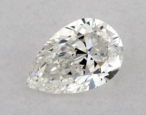 GIA 1.00 Carat H-VS2 Very Good Cut Pear Diamond