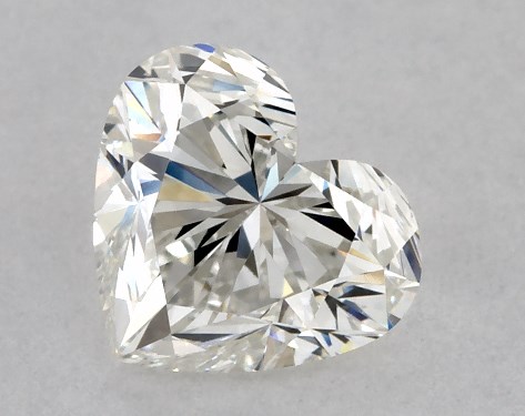 GIA 1.01 Carat H-VS2 Very Good Cut Heart Diamond
