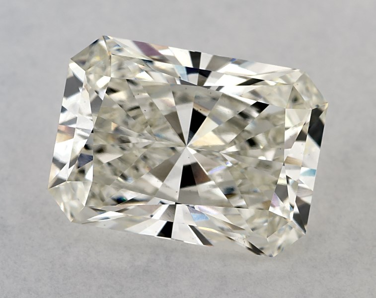 4.09 carat radiant diamond, H VS1