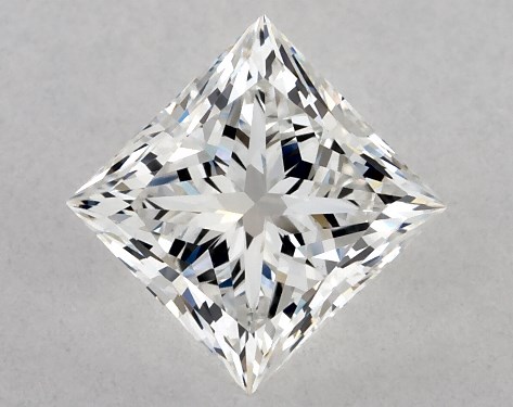 GIA 1.01 Carat G-VS2 Ideal Cut Princess Diamond