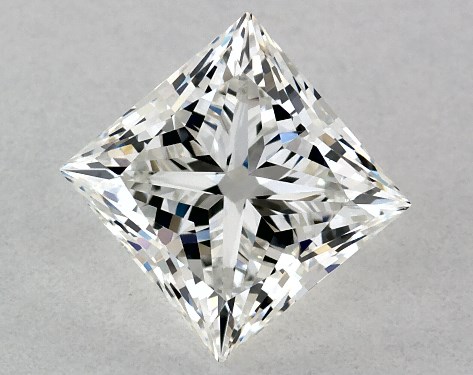 GIA 1.02 Carat H-VS2 Ideal Cut Princess Diamond