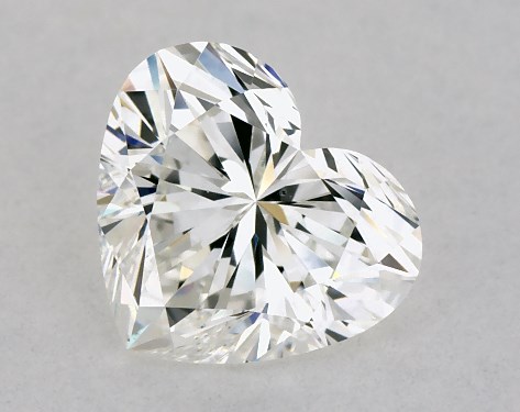 GIA 1.01 Carat H-VS2 Ideal Cut Heart Diamond