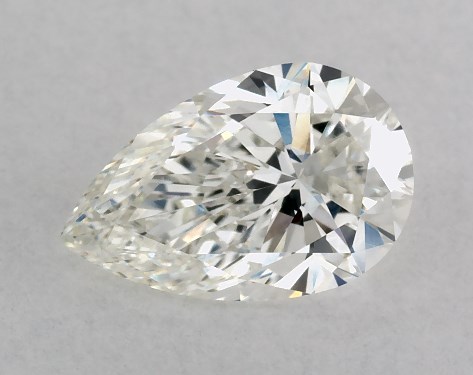 GIA 1.01 Carat H-VS1 Ideal Cut Pear Diamond