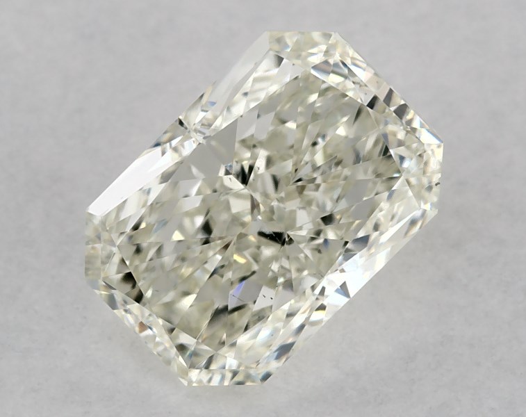 0.9 carat radiant diamond, I SI1