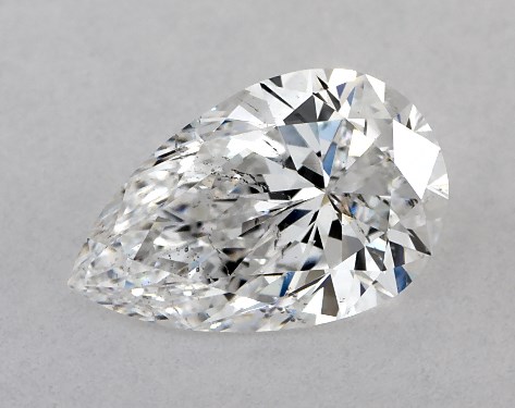 GIA 1.20 Carat E-SI2 Ideal Cut Pear Diamond