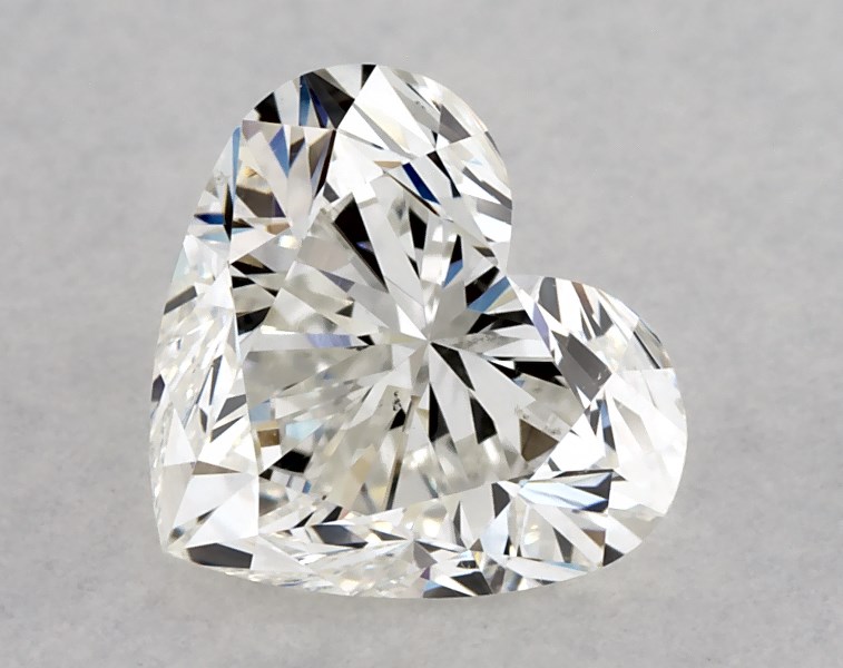 0.85 carat heart diamond, I SI1