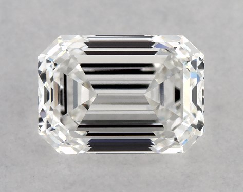 GIA 0.50 Carat F-VVS1 Very Good Cut Emerald Diamond