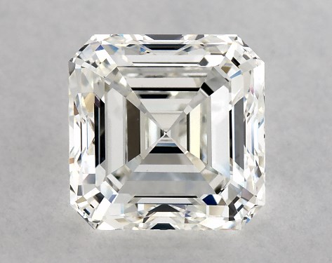 GIA 2.00 Carat H-VS2 Very Good Cut Asscher Natural Diamond