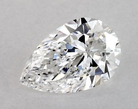 GIA 1.01 Carat E-VS2 Very Good Cut Pear Diamond