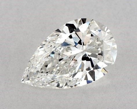 GIA 1.00 Carat G-VS2 Very Good Cut Pear Diamond