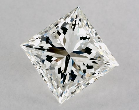 GIA 1.01 Carat H-VS2 Very Good Cut Princess Diamond