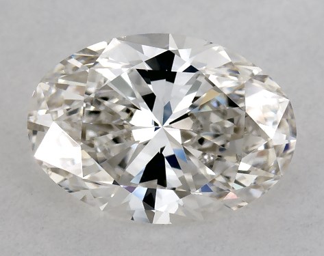 GIA 1.00 Carat H-VS2 Very Good Cut Oval Diamond