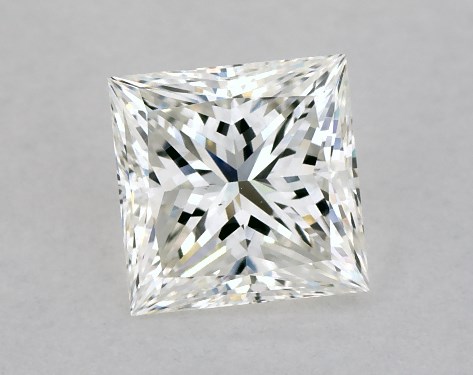 GIA 1.01 Carat H-VS1 Ideal Cut Princess Diamond