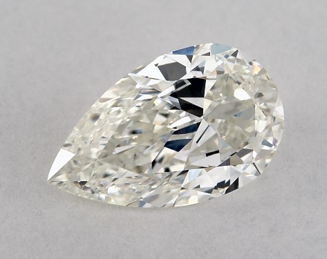 GIA 0.70 Carat J-VVS2 Good Cut Pear Diamond