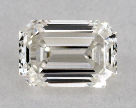 GIA 0.32 Carat J-VS1 Very Good Cut Emerald Natural Diamond