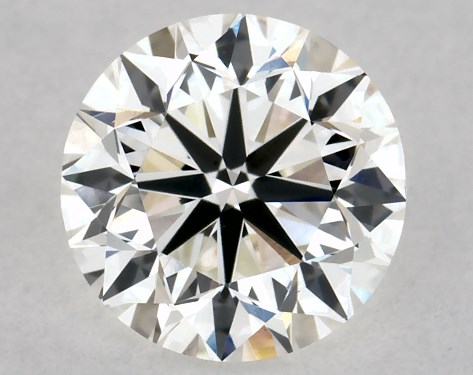 GIA 1.00 Carat H-VS1 Very Good Cut Round Diamond