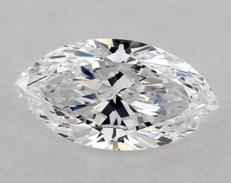 GIA 1.00 Carat D-VS1 Ideal Cut Marquise Diamond