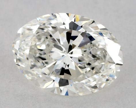 GIA 1.00 Carat H-VS2 Ideal Cut Oval Diamond