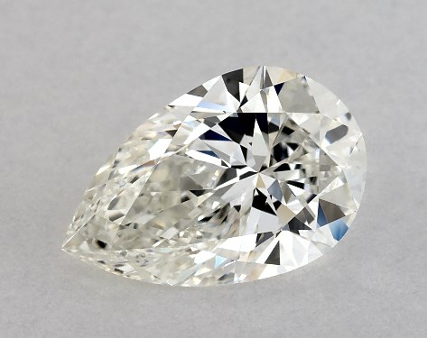 GIA 1.01 Carat H-VS2 Ideal Cut Pear Diamond