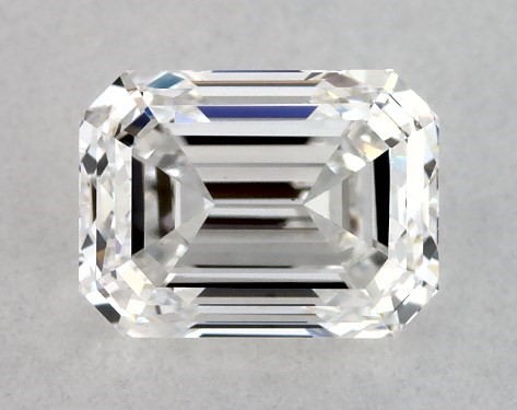 GIA 1.01 Carat F-VS2 Very Good Cut Emerald Diamond