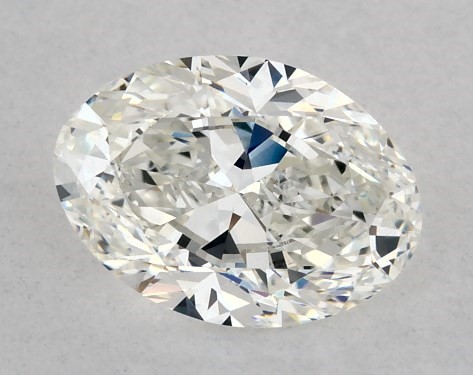 GIA 1.00 Carat H-VS1 Very Good Cut Oval Diamond
