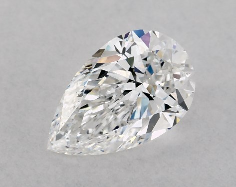 GIA 1.02 Carat E-VS2 Ideal Cut Pear Diamond