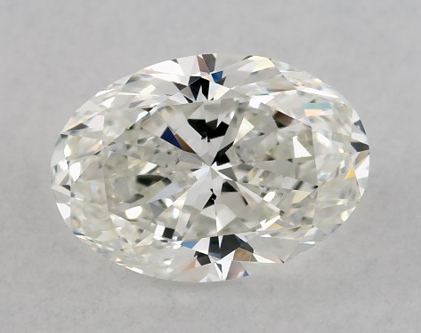 GIA 1.00 Carat H-VS1 Very Good Cut Oval Diamond