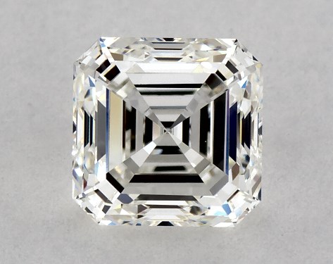 GIA 1.01 Carat H-VS2 Very Good Cut Asscher Diamond