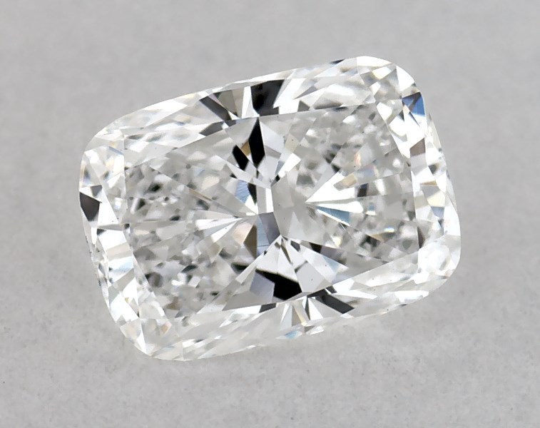 0.47 carat cushion diamond, E VS1