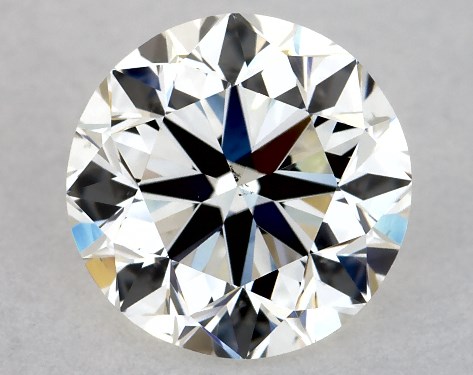GIA 1.00 Carat H-VS2 Very Good Cut Round Diamond